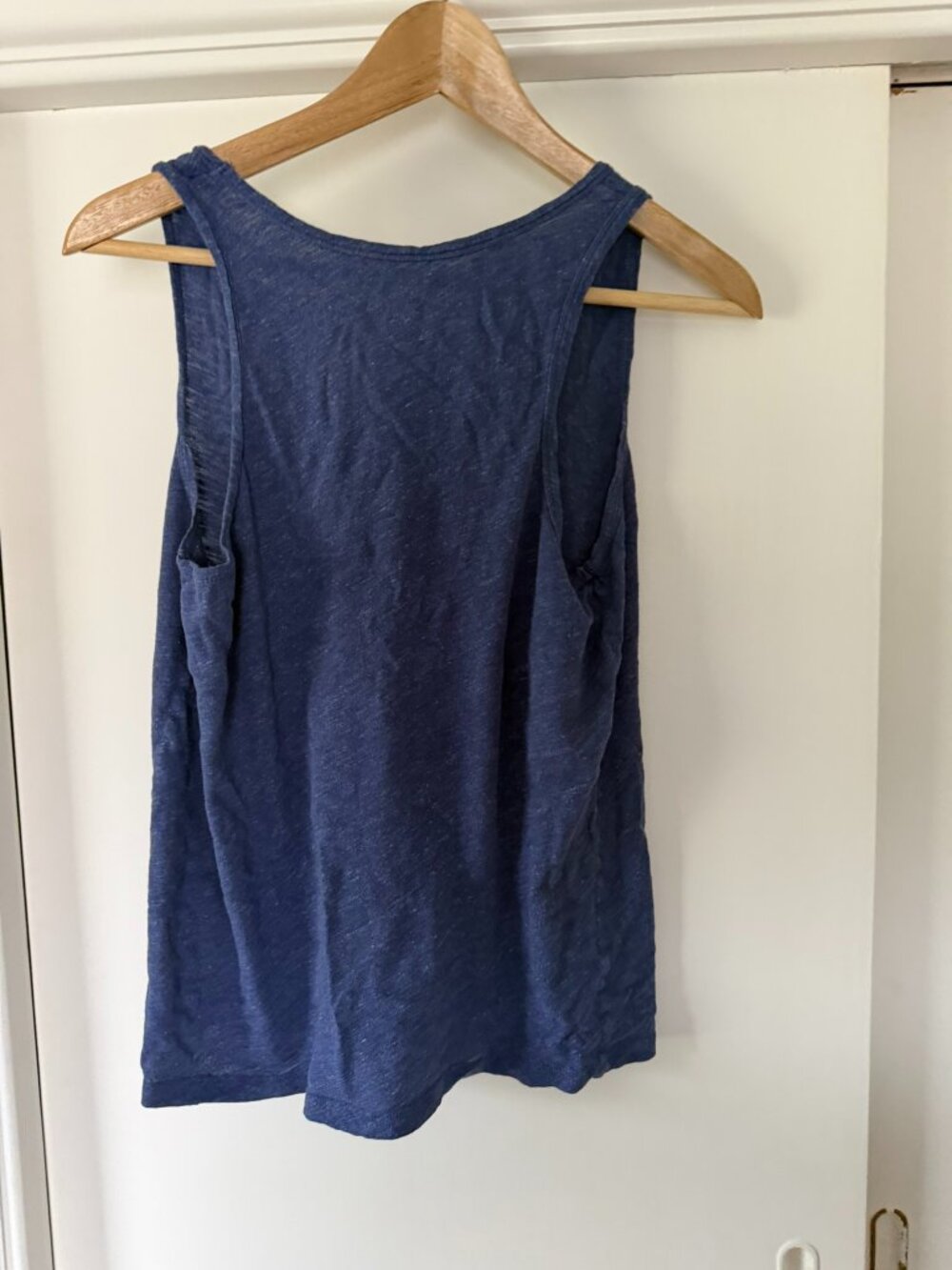 J Crew Blue Tank Top Size M - Picture 3 of 3